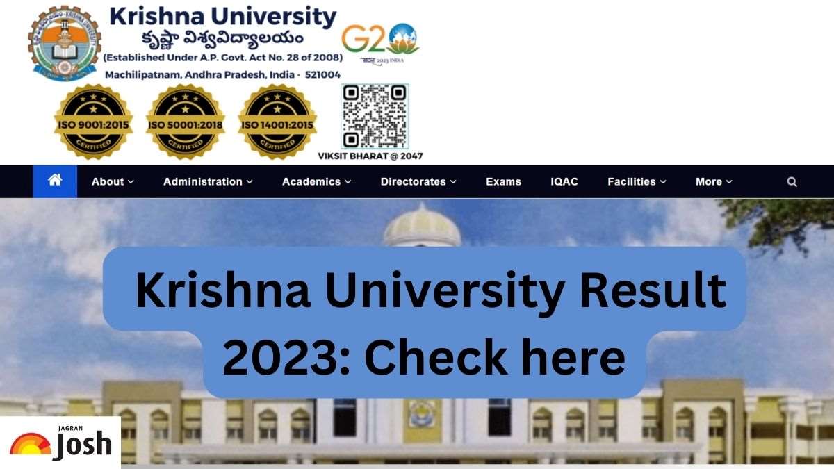 KRU Result 2024 OUT at kru.ac.in; Direct Link to Download UG and PG Marksheet