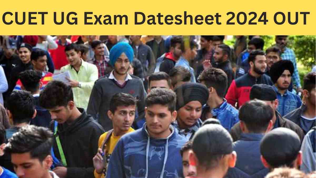 CUET UG Exam Datesheet 2024 OUT: जारी हुआ सीयूईटी यूजी परीक्षा का शेड्यूल, 15 से 24 मई तक होंगी परीक्षाएं 