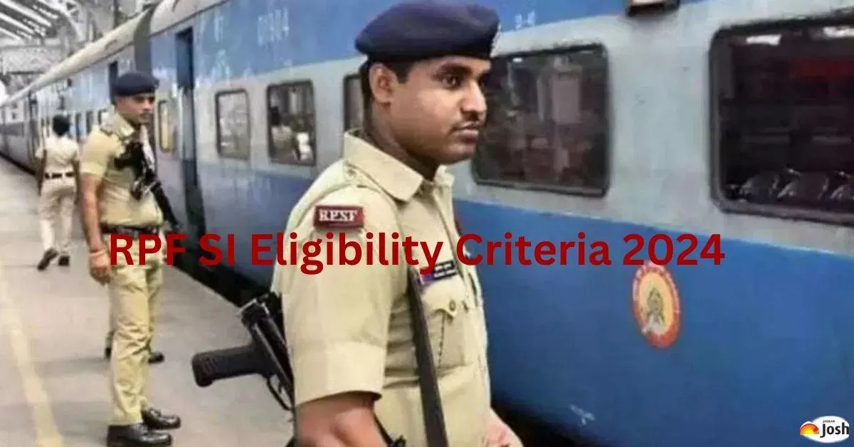 RPF SI Eligibility Criteria 2024: Check Age Limit, Educational 