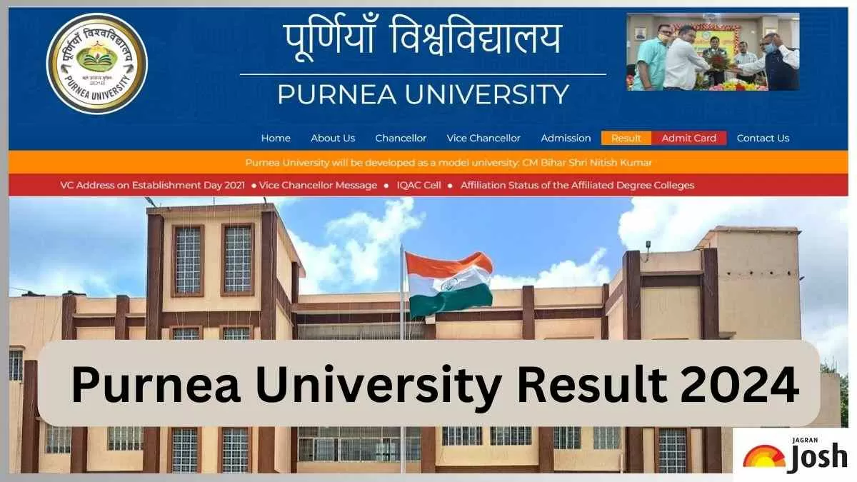 Direct link to download Purnea University Result 2024 PDF here.