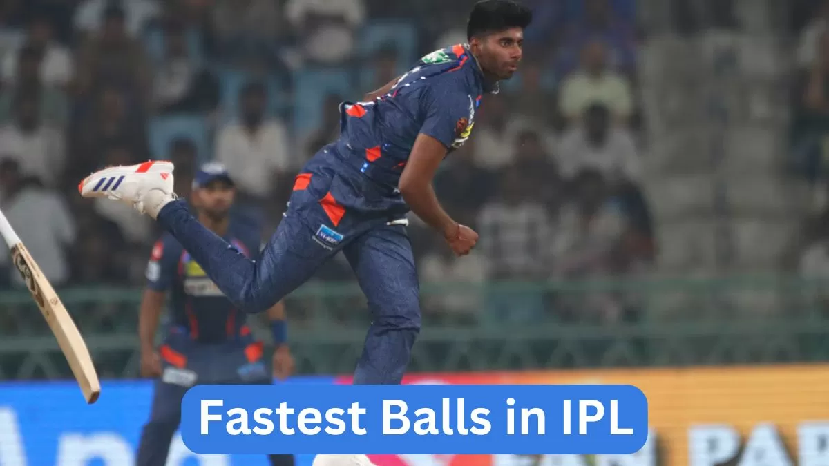List of Top 7 Fastest Balls Bowled in IPL History