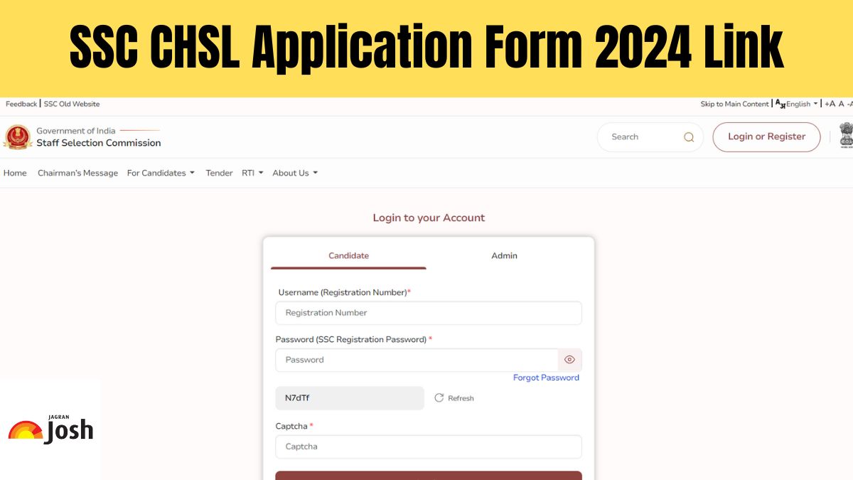 SSC CHSL Apply Online 2024: Direct Link, Online Application Form, Dates