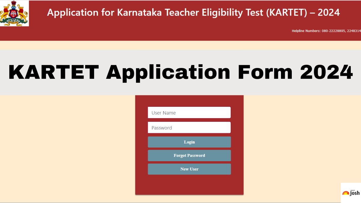 KARTET Application 2024 Begins at schooleducation.karnataka.gov.in