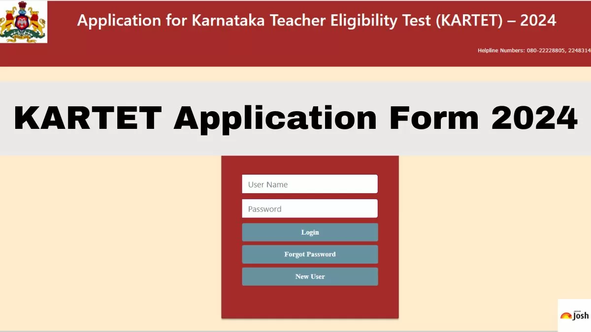 Find the direct online KARTET Application Form 2024 link here.