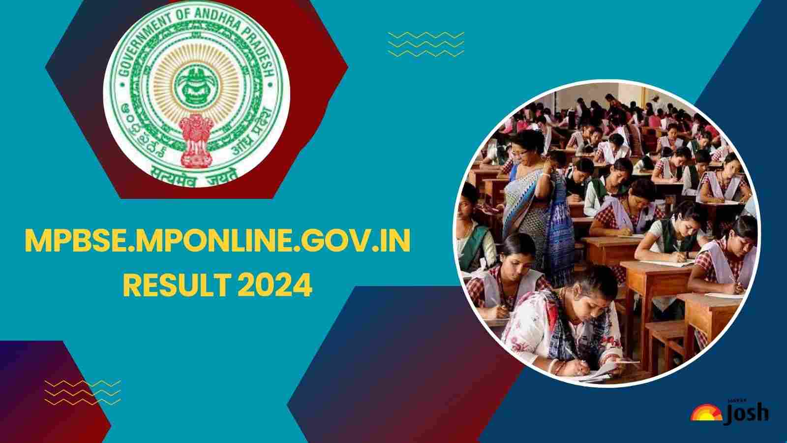 mpbse.mponline.gov.in Result 2024: जारी हुए एमपीबीएसई के 10वीं, 12वीं ...