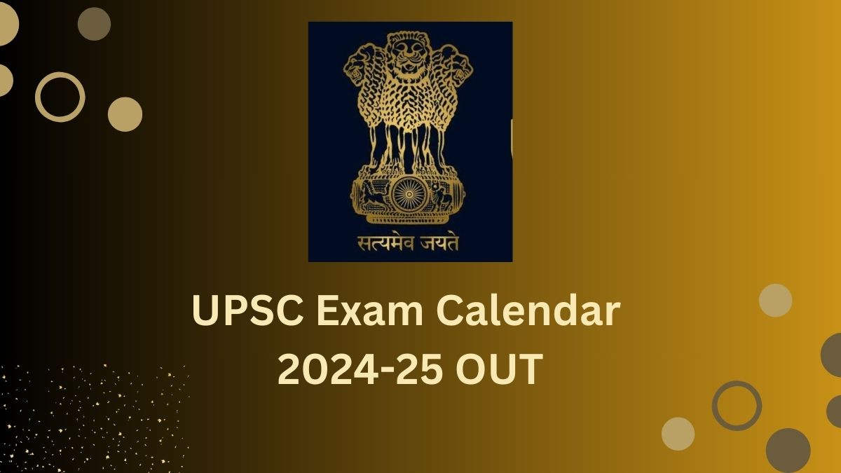 UPSC Exam Calendar 2024-25 OUT: यूपीएससी परीक्षाओं का शेड्यूल जारी, यहाँ देखें कब होंगी परीक्षाएं    
