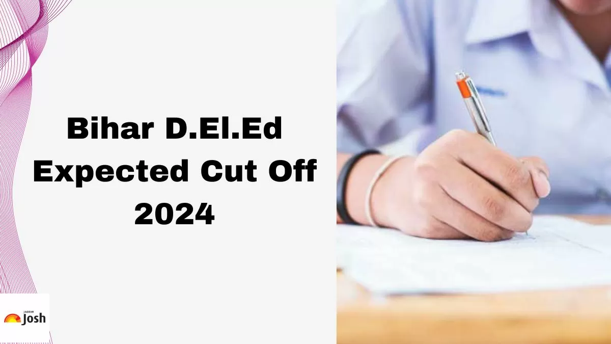 Check the category-wise Bihar DElEd Expected Cut Off Marks here.