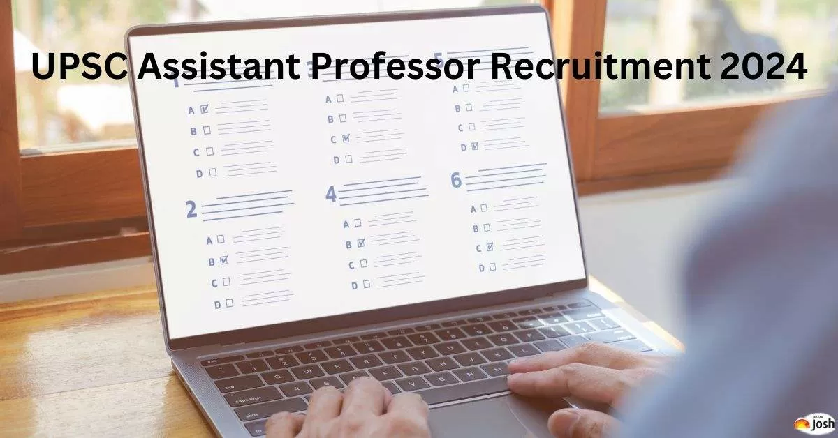 UPSC Recruitment 2024 Apply Online for 69 Assistant Professor Vacancies