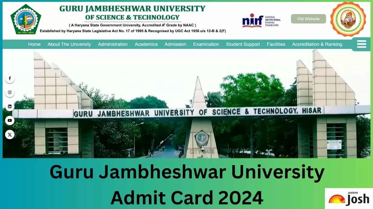 Get the direct link to download the GJU Admit Card 2024 PDF here.