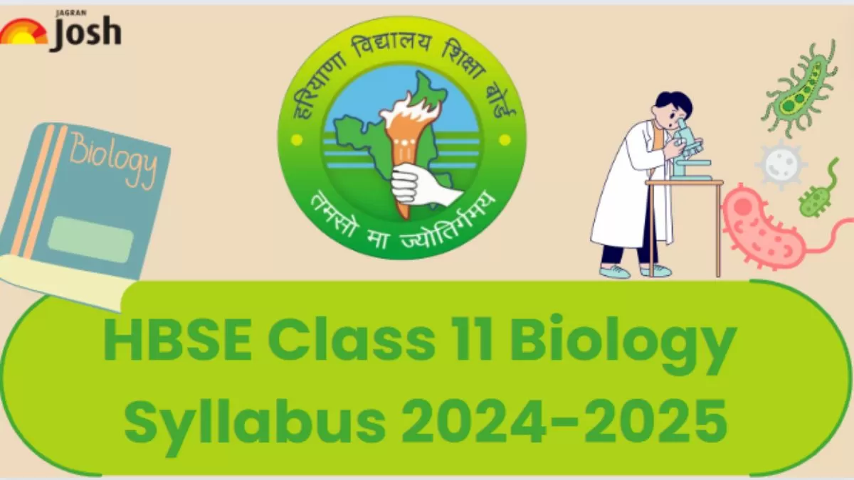 Get here detailed Haryana Board HBSE Class 11th Biology Syllabus