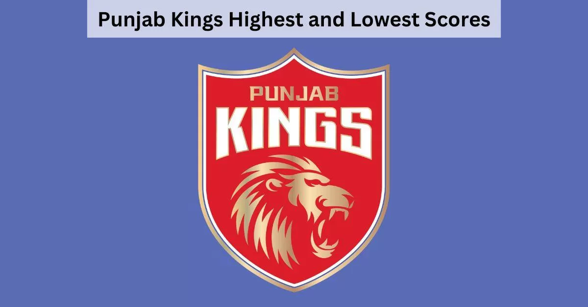 Know the Highest and Lowest Scores of Punjab Kings