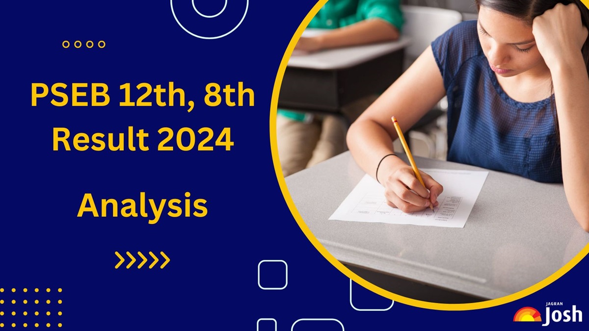 PSEB 12th, 8th Result 2024 Analysis: 93.04 Pass out in Class 12, Check 12th 8th Result Details Here