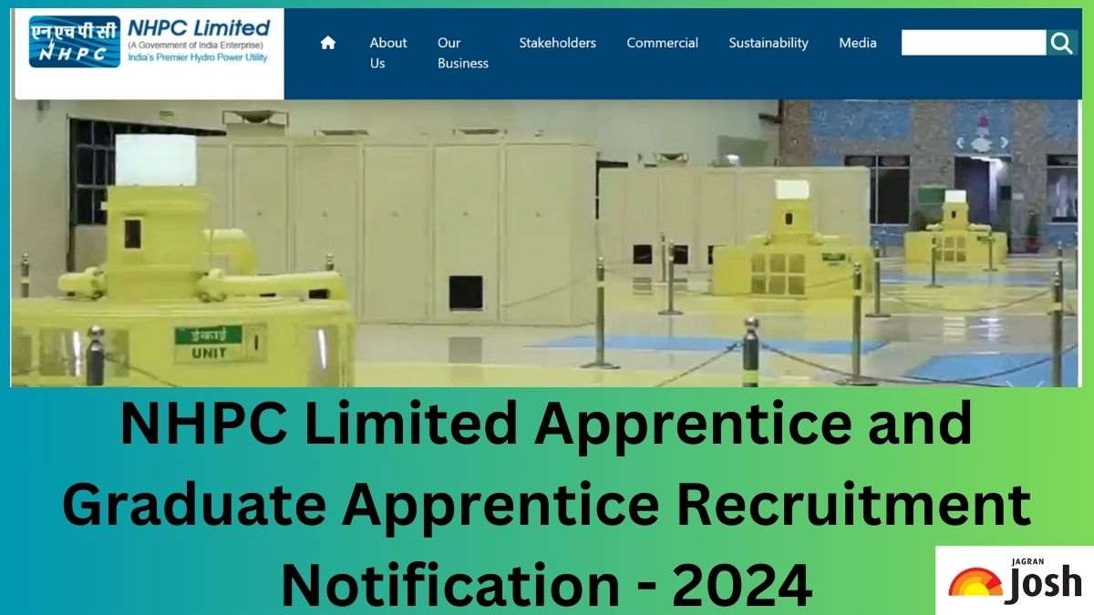NHPC Limited Recruitment 2024: Apply Online for 67 Apprentice and Graduate Apprentice Posts, Check Notification and Eligibility