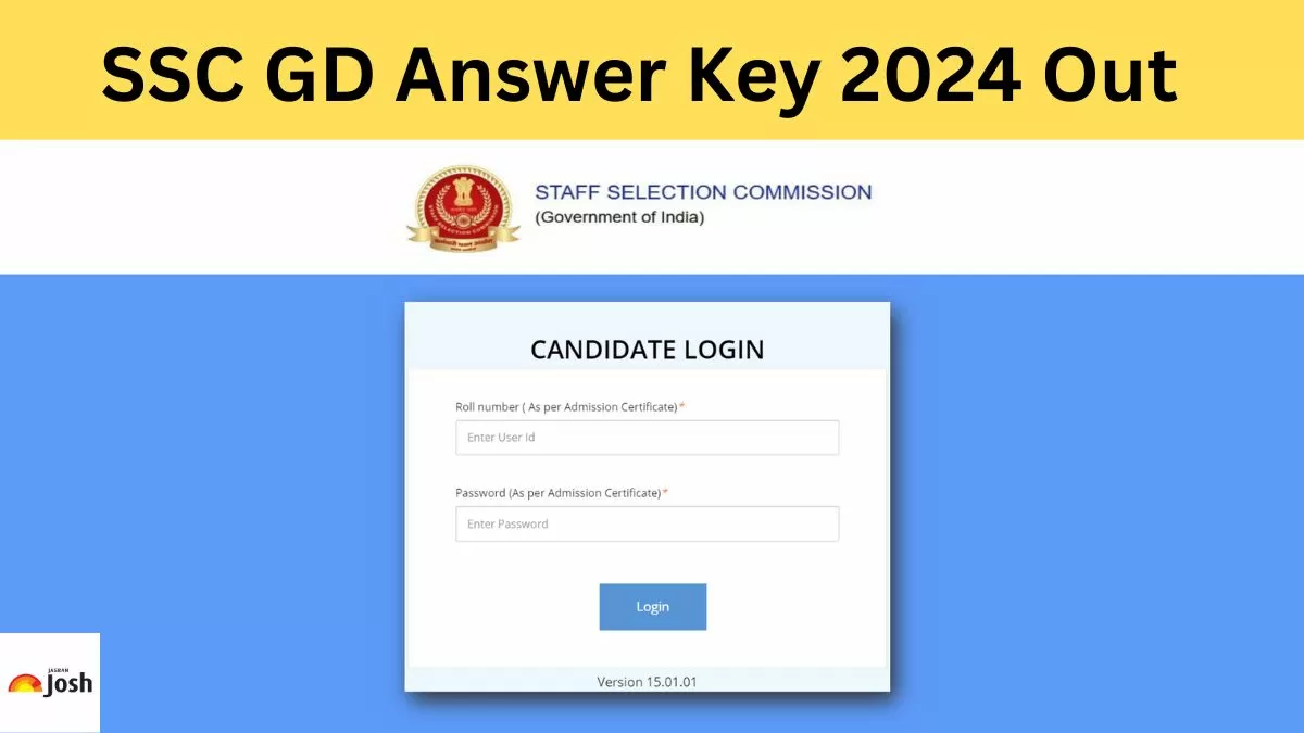 SSC GD Answer Key 2024 is released at ssc.digialm.com. Find out what details are required to download SSC GD 2024 response sheet.