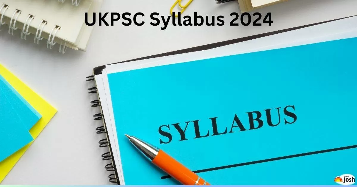 UKPSC Syllabus 2024 PDF