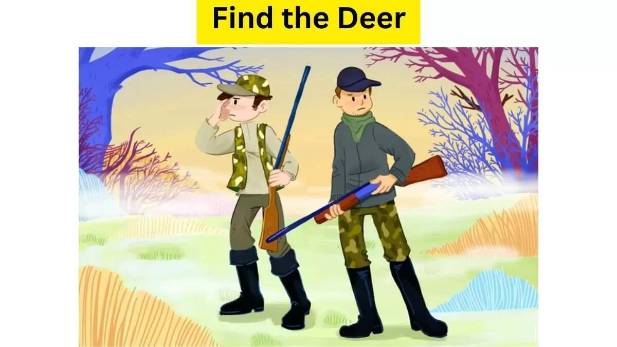 Spot The Deer In The Picture!
