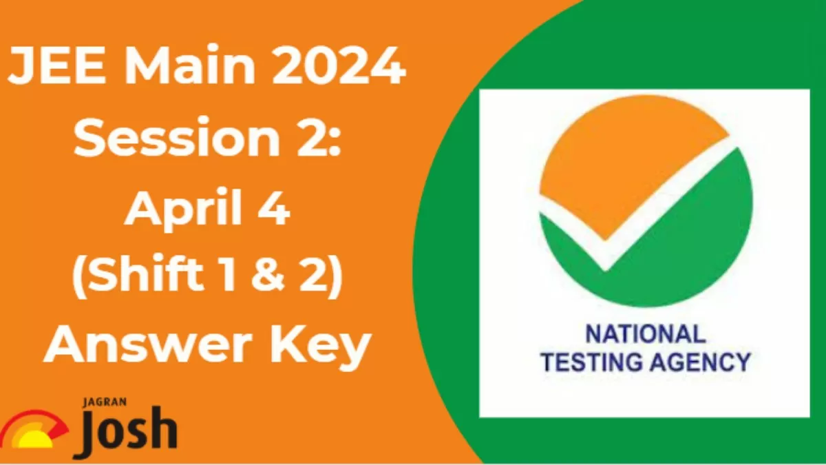 Get here JEE Main 2024 Session 2 April 4 Answer Key for Shift 1 and shift 2