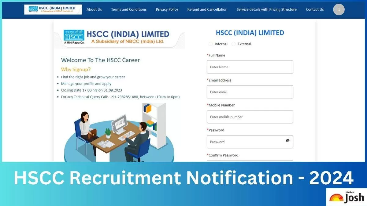 HSCC Executive Recruitment 2024