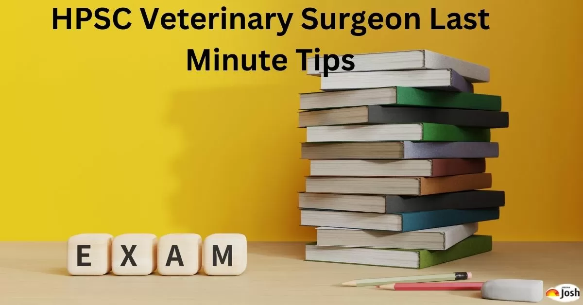 HPSC Veterinary Surgeon Last Minute Tips