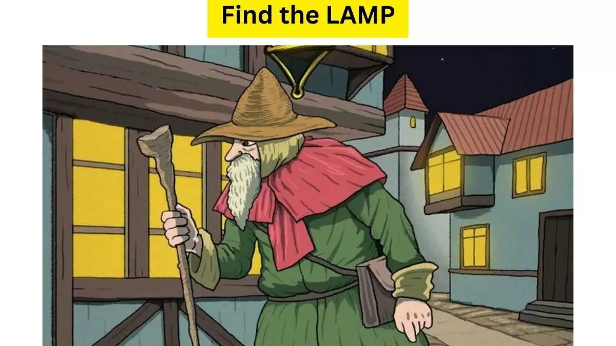 Spot The Lamp Hidden In The Picture