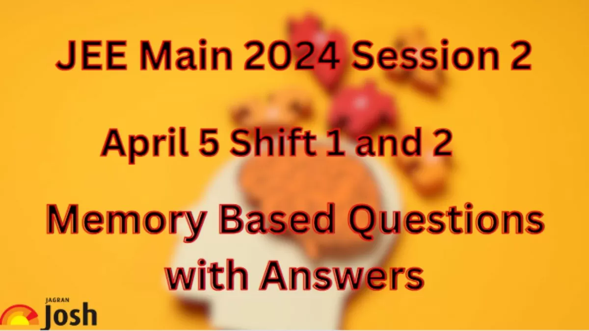 Get here JEE Main 2024 Session 2 Paper 1 Analysis for April 5 Shift 1 and 2