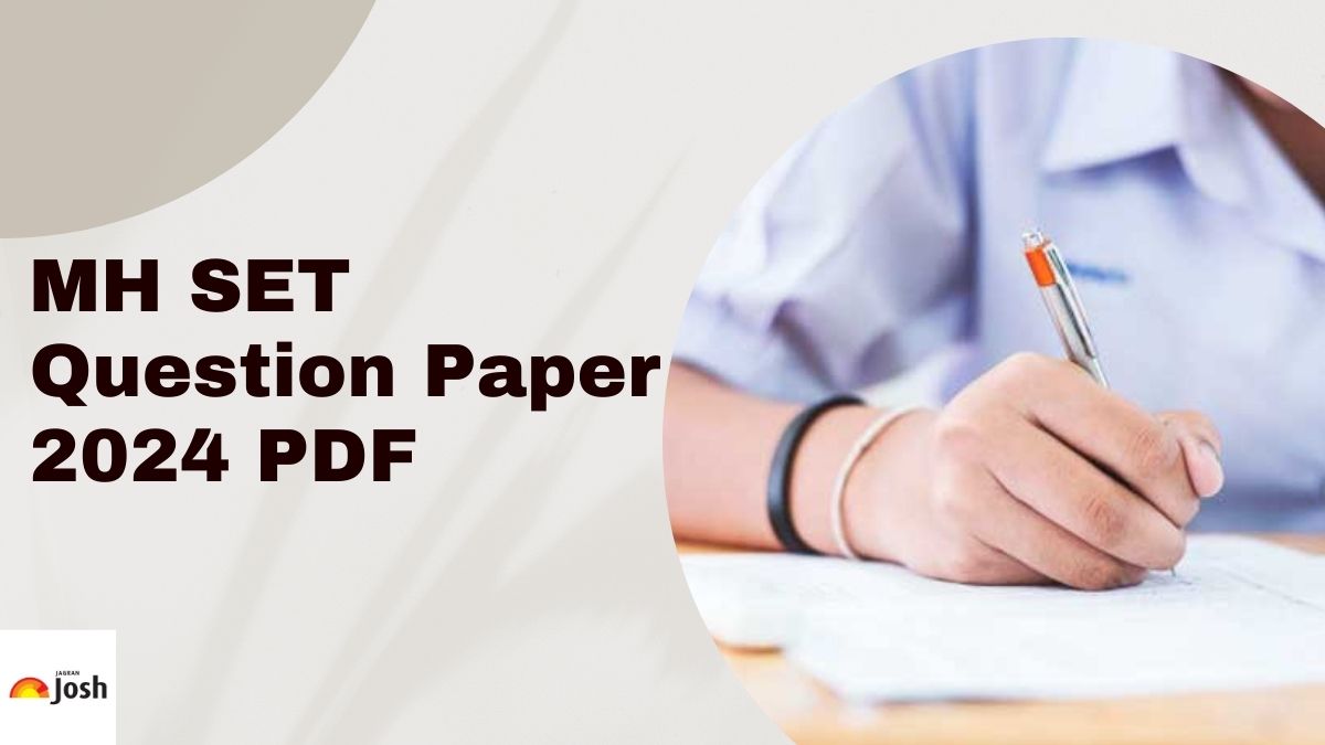  MH SET 2024 Question Papers: Download PDFs for Paper 1 and 2