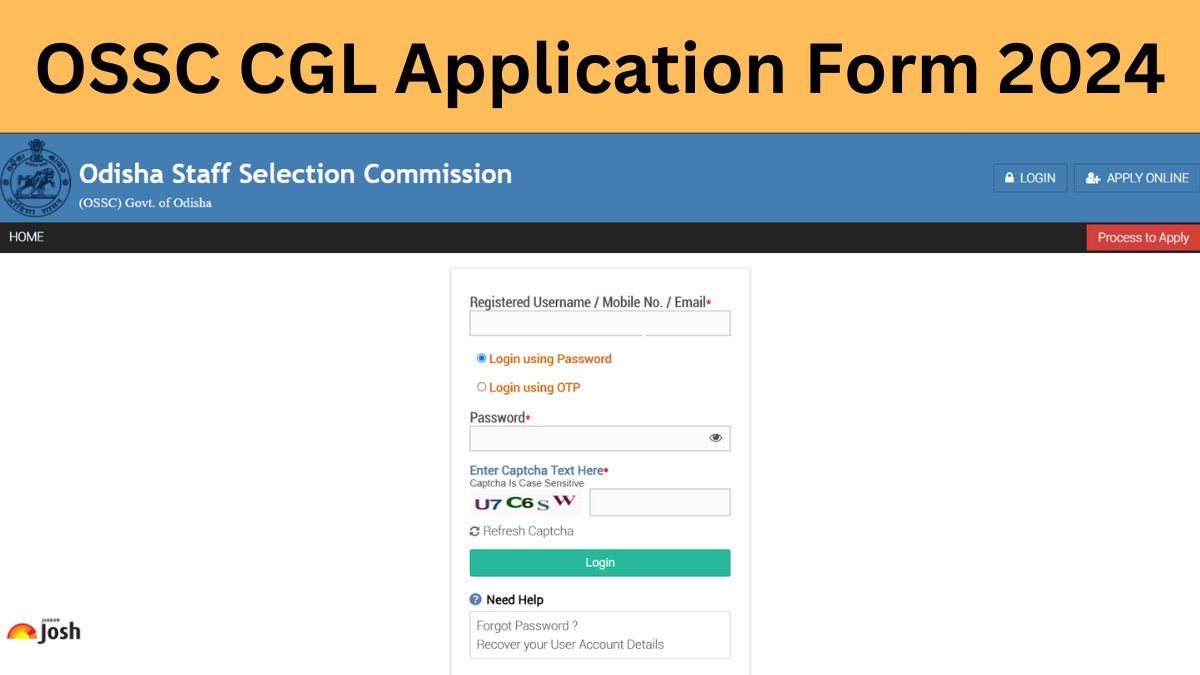 OSSC CGL Registration 2024: Direct Link To Apply Online For 595 Posts