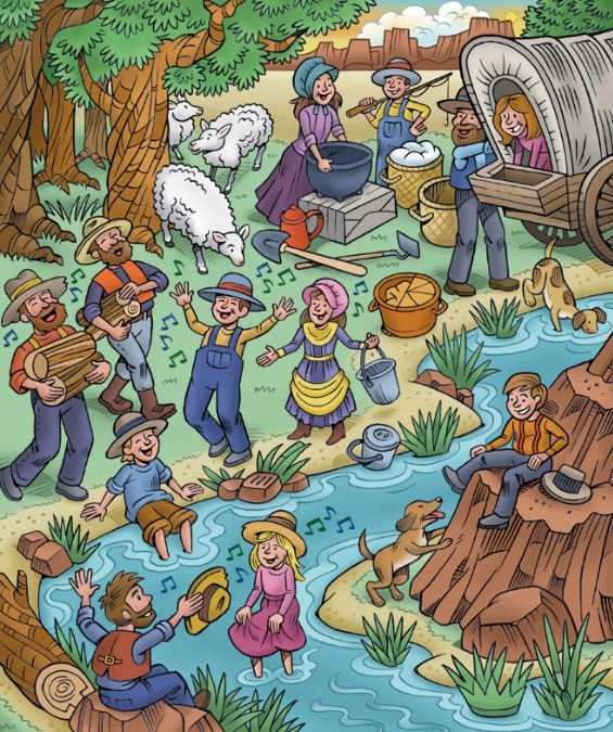 picture puzzle find hidden objects