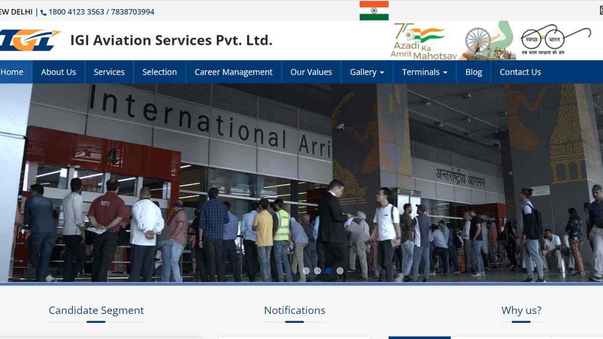 IGI Aviation Recruitment 2024: इंदिरा गाँधी अंतराष्ट्रीय हवाई अड्डे में निकलीं बंपर भर्तियाँ, 12वीं पास के लिए सुनहरा मौका 
