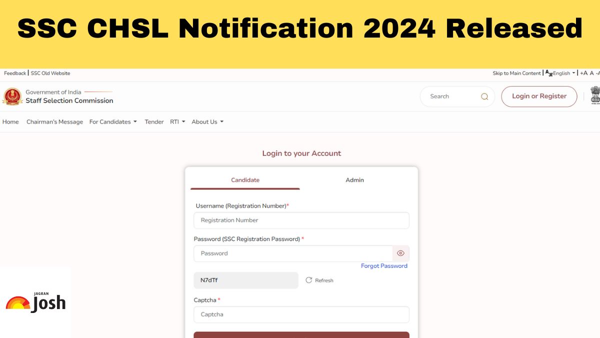 SSC CHSL 2024 Notification Released for 3712 Vacancies, Registration