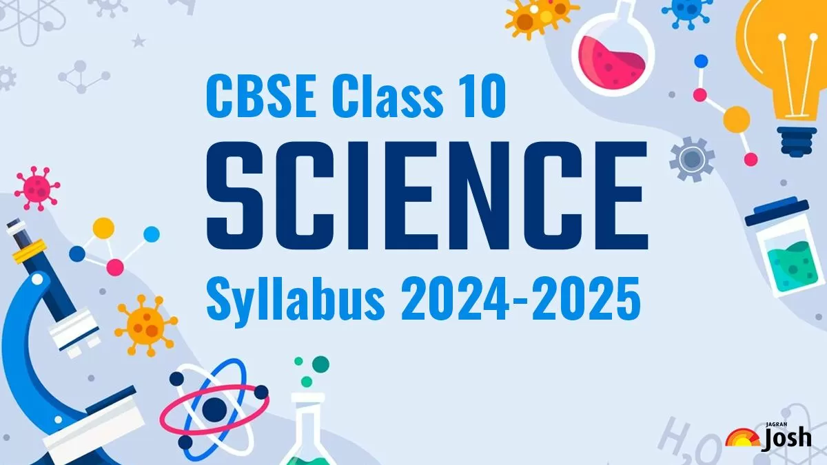 CBSE Class 10 Science Syllabus 2024-2025 