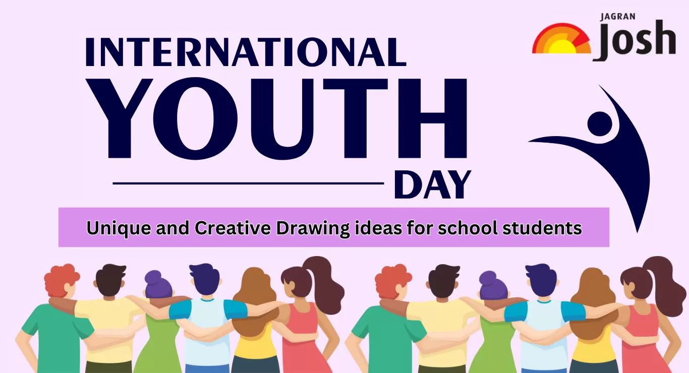 International Youth Day: Unique and Creative easy drawing ideas for school students