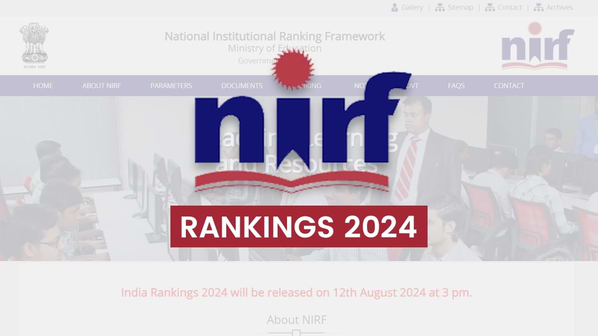  NIRF 2024 Ranking List: Top 10 Engineering, Medical, Management, and Pharmacy Colleges in India 