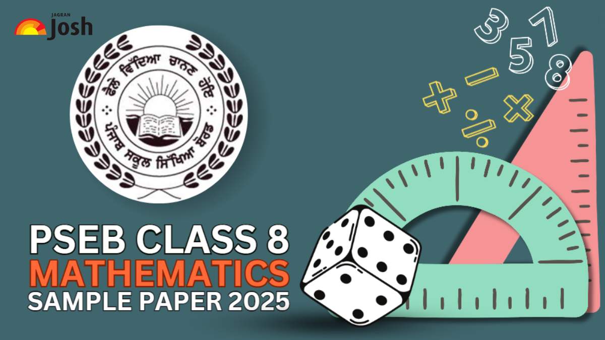PSEB Punjab Board Class 8 Maths Model Sample Paper 2025: Download FREE PDF