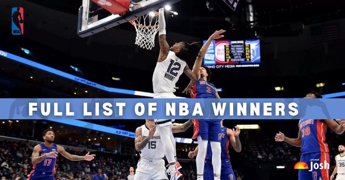 List of the NBA winners