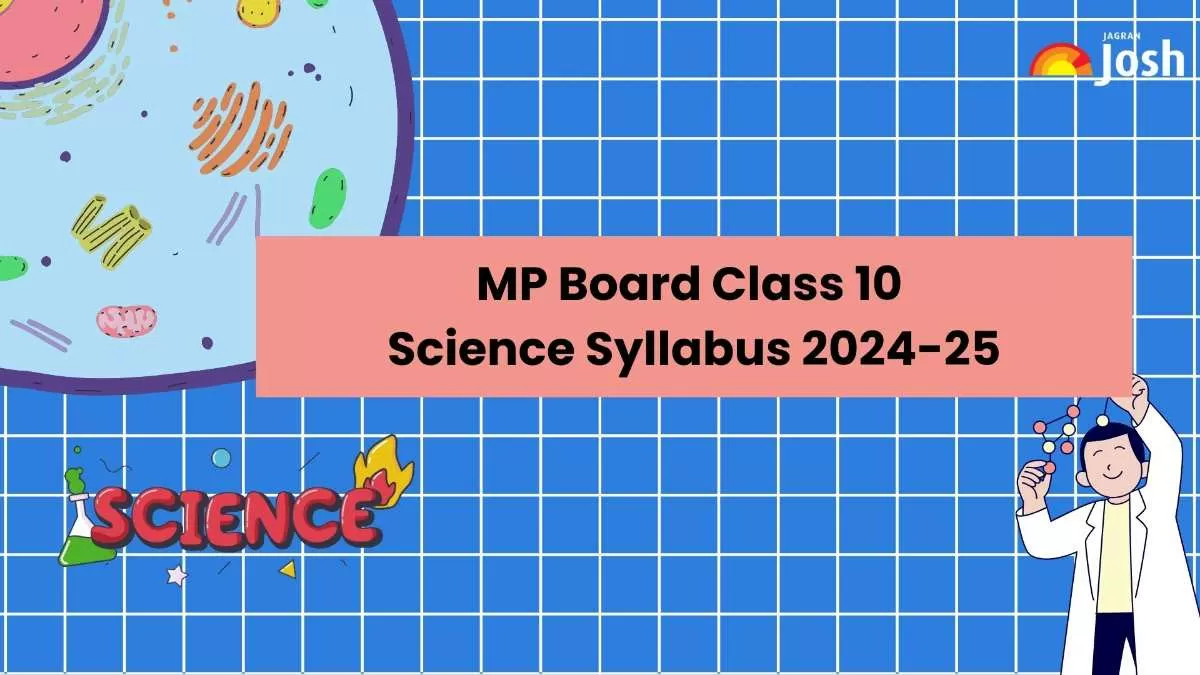 Download the MPBSE Class 10 Science Syllabus for 2024-25.
