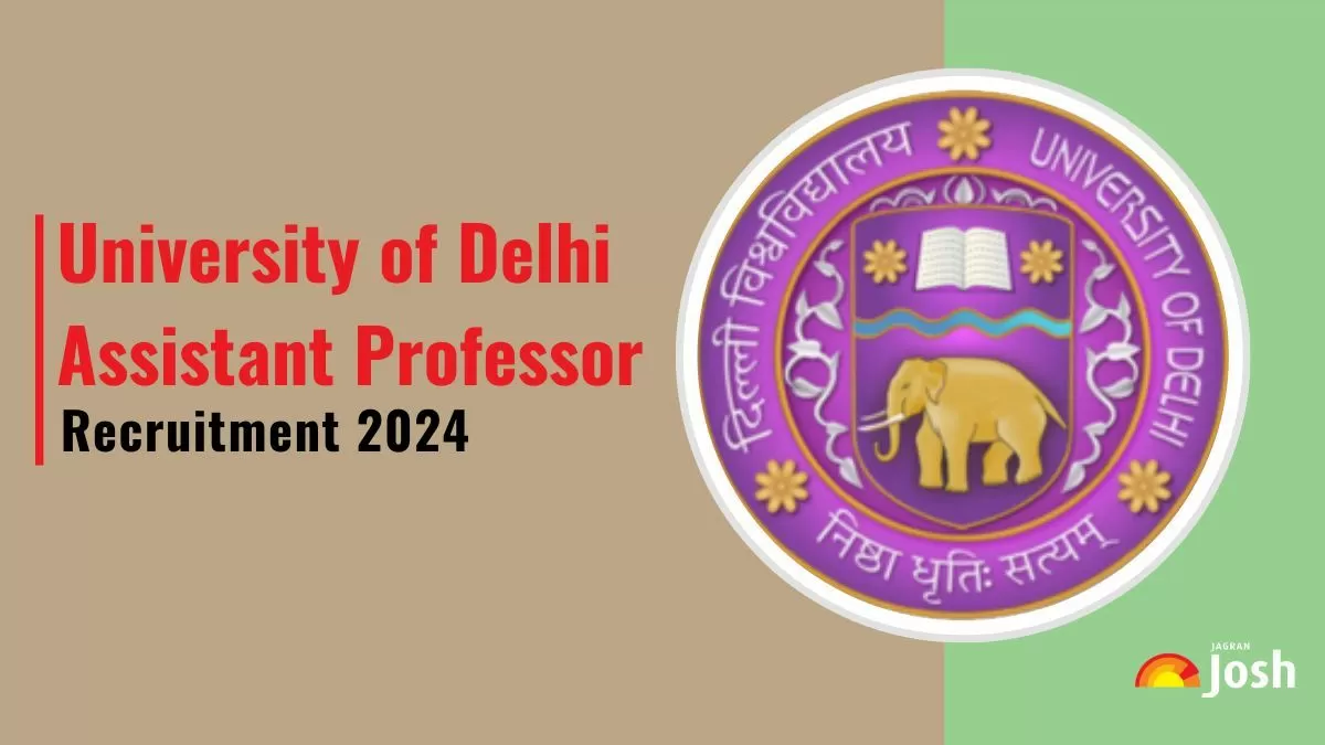 DU Assistant Professor Recruitment 2024