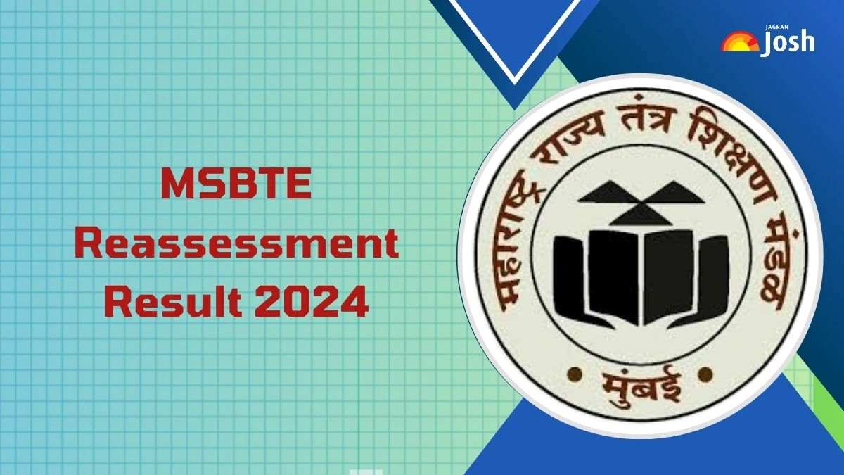 MSBTE Reassessment Result 2024 on msbte.org.in; Direct Link to Download Summer Diploma Exam Marksheet