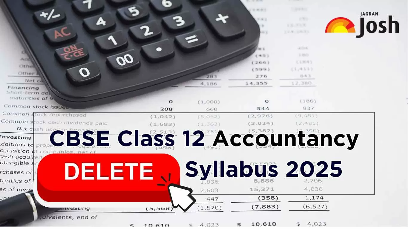 CBSE Class 12 Accountancy Deleted Syllabus 2025