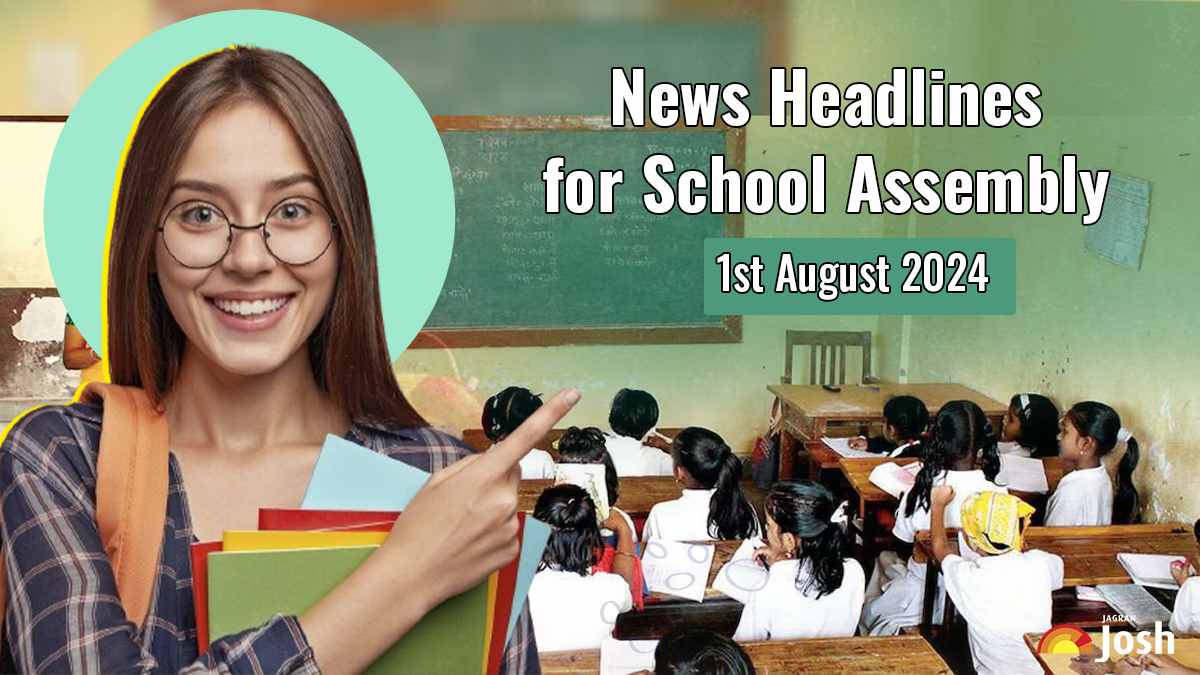 Today’s School Assembly Headlines (1st August): Nitin Gadkari Attends Iran President's Oath Ceremony, Sri Lanka To Hold Presidential Election On September 21, Paris Olympics 2024 