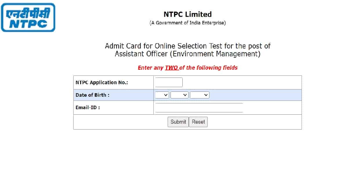NTPC Admit Card 2024 OUT at careers.ntpc.co.in: Download Assistant Officer Call Letter Here