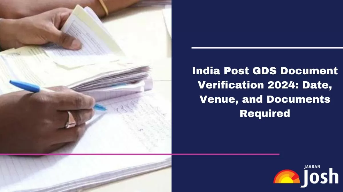 Know the list of documents required for India Post GDS document verification 2024. 
