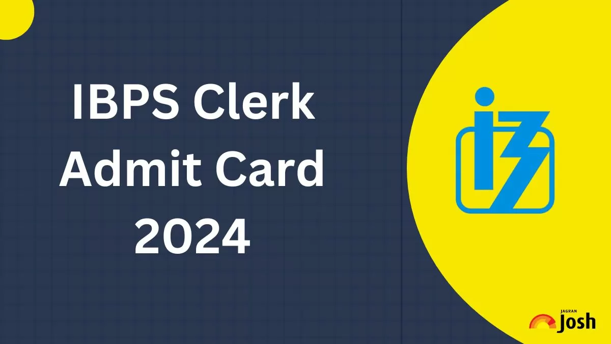 Ibps clerk exam date 2024 check shift timings admit card download
