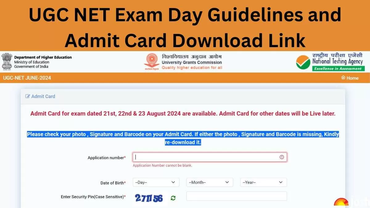 Check the exam day guidelines for UGC NET 2024 exam here.