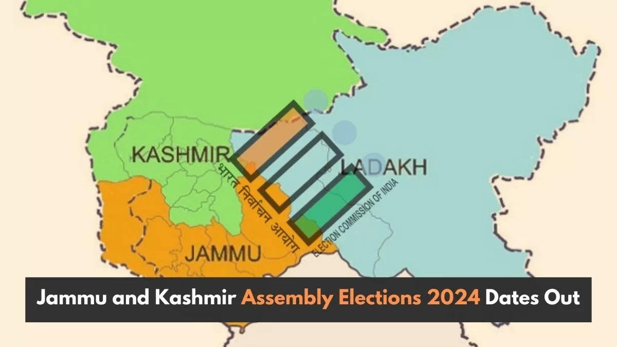 Along with the election Jammu and Kashmir, the Election Commission of India has also announced elections in the state of Haryana. 