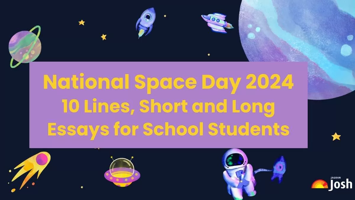 Long and Short National Space Day Essays in English for School Students. 