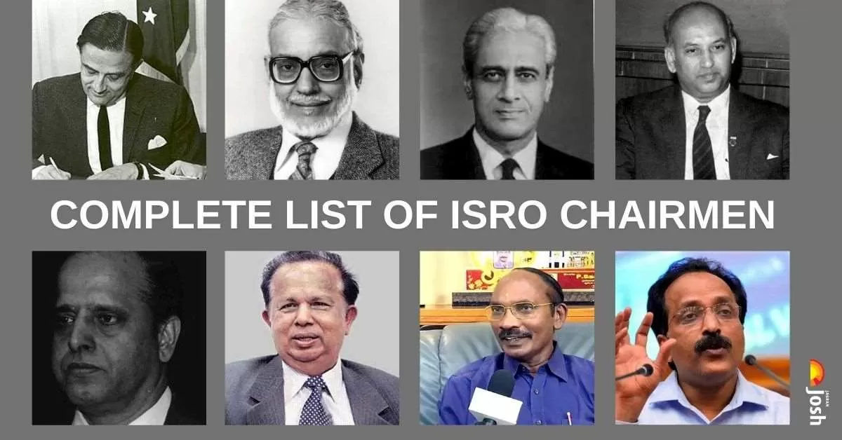 List of ISRO Chairman 2025: Name, Tenure and Other Important Facts