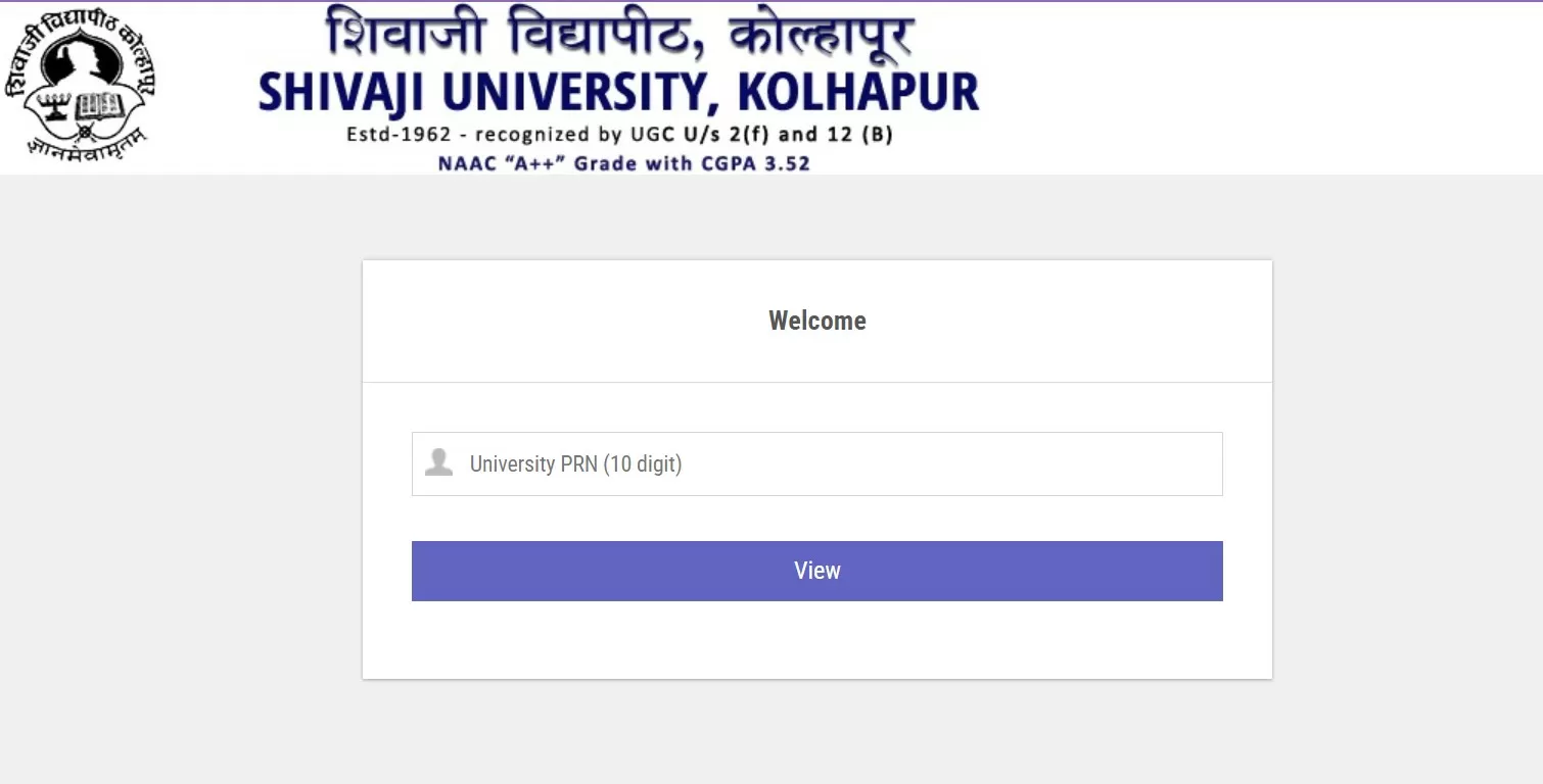 Shivaji University Kolhapur Result 2024 2024 OUT: डाउनलोड करें BA, BCom, BSc, BBA, BCA, MA, MSc, और MCom सहित अन्य UG, PG सेमेस्टर मार्क्सशीट