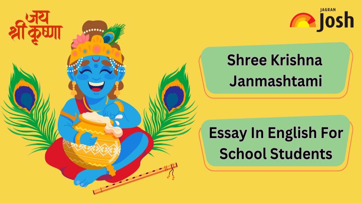 Krishna Janmashtami Essay in English for School Students and Kids