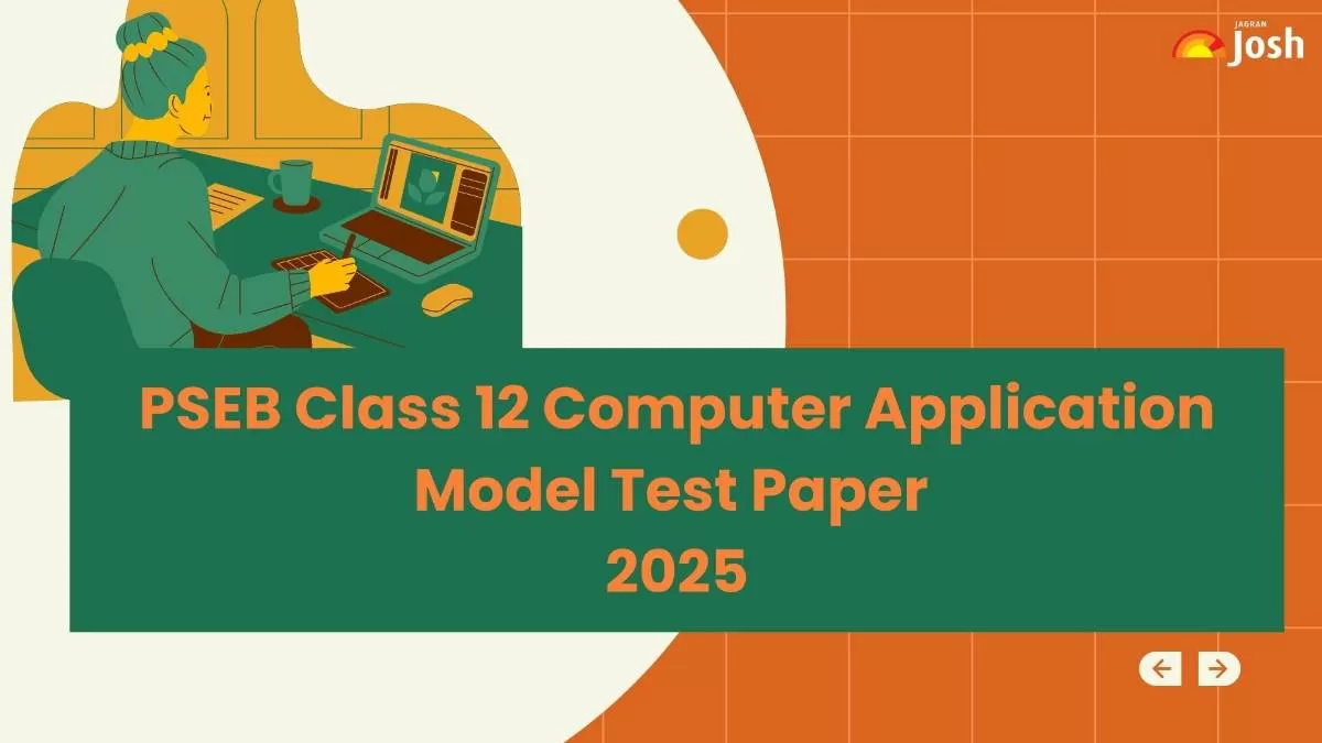 Students Download PSEB Class 12 Computer Application Model Test Paper.